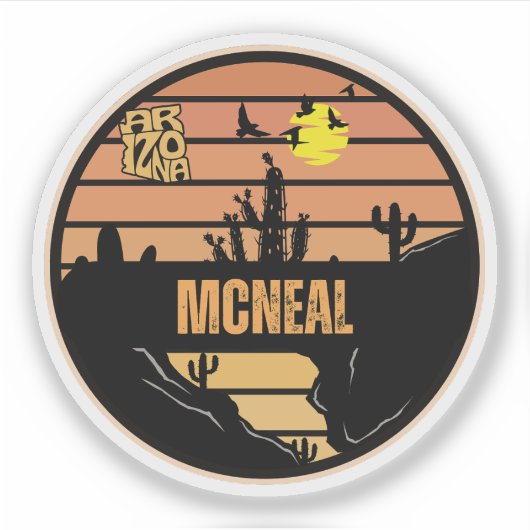McNeal, Arizona Aufkleber (Vorderseite)