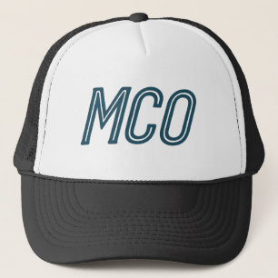 MCO Orlando Airport Code - Florida Reisegepäck Truckerkappe