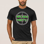 MCPA DEF CON Arcade Party Black T - Shirt USA Made (Vorderseite)