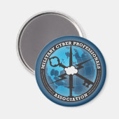 MCPA Magnet mit Globe (Vorderseite/Rückseite)