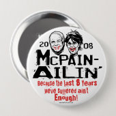 McPain Ailin 2008 Button (Vorne & Hinten)