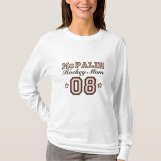 McPalin Hockey-Mama-langes Hülsen-T-Shirt 08 T-Shirt