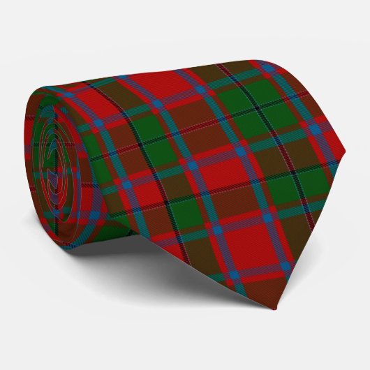 McPhail Clan Tartan Krawatte (Gerollt)