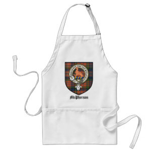 McPherson-Clan-Wappen-AbzeichenTartan Schürze