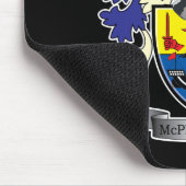 McPherson-Familienwappen-Wappen Mousepad (Ecke)