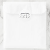 MCPHS-Klasse 2012 Runder Aufkleber (Tasche)