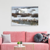 McPolin Farm by Park City Leinwanddruck (Insitu (Wohnzimmer))