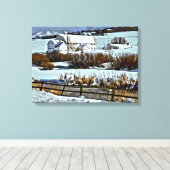 McPolin Farm in Park City, Utah Leinwanddruck (Insitu (Holzboden))