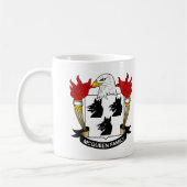 McQueen-Familienwappen Kaffeetasse (Links)