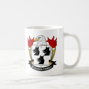McQueen-Familienwappen Kaffeetasse