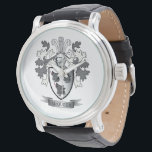 McQueen-Familienwappen-Wappen Armbanduhr<br><div class="desc">McQueen Familienwappen und Scottish McQueen Wappen. Für Männer mit dem Nachnamen McQueen und für Frauen mit dem Nachnamen McQueen. Klicken Sie auf unseren Shop: 'McQueen Familienwappen' um alle unsere Designs mit dem Namen McQueen zu sehen.</div>