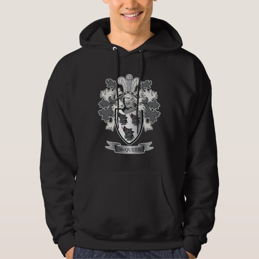 McQueen-Familienwappen-Wappen Hoodie (Vorderseite)