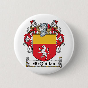 McQuillan Familienwappen Button