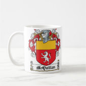 McQuillan Familienwappen Kaffeetasse (Links)