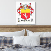 McQuillan-Familienwappen Leinwanddruck (Insitu (Schlafzimmer))