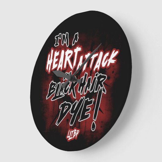 MCR HeartAttack Große Wanduhr (Winkel)