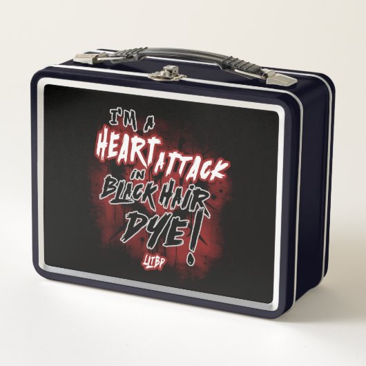 MCR HeartAttack Metall Brotdose (Vorderseite)