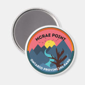 Mcrae Point Ontario Provincial Park Magnet (Vorderseite/Rückseite)