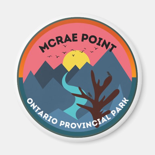 Mcrae Point Ontario Provincial Park Magnet (Vorne)