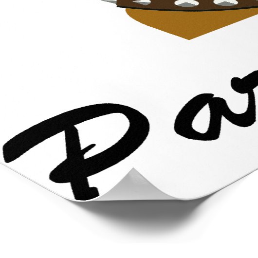 MCRD Parris Island Devil Dog Poster (Ecke)