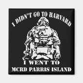 MCRD Parris Island #USAPatriotGraphics © Magnet (Vorne)