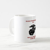 MCRD SanDiego CaliforniaTraining Marine Since 1948 Kaffeetasse (Vorderseite Links)