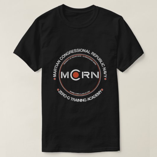MCRN-Mars - Ausbildungsakademie "Marine Zero-G" T-Shirt (Design vorne)