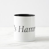MC's Hammers Tasse (Zentrum)