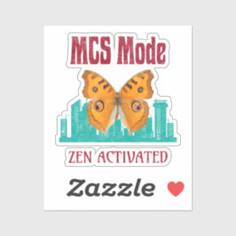 MCS-Modus für das multipler chemischer Empfindlich Aufkleber