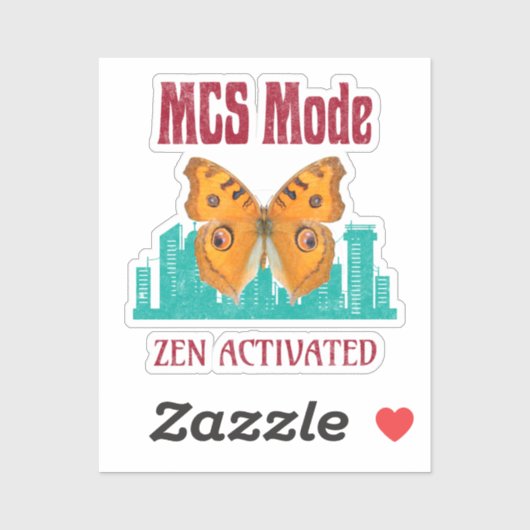 MCS-Modus für das multipler chemischer Empfindlich Aufkleber (Blatt)