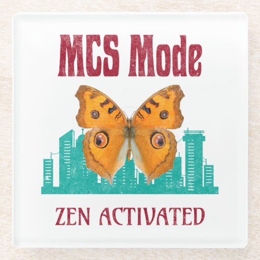 MCS-Modus für das multipler chemischer Empfindlich Glasuntersetzer (Vorderseite)