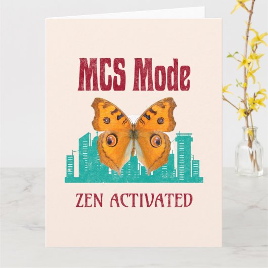 MCS-Modus für das multipler chemischer Empfindlich Karte (Gelbe Blume)