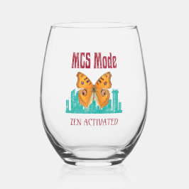 MCS-Modus für das multipler chemischer Empfindlich Weinglas Ohne Stiel