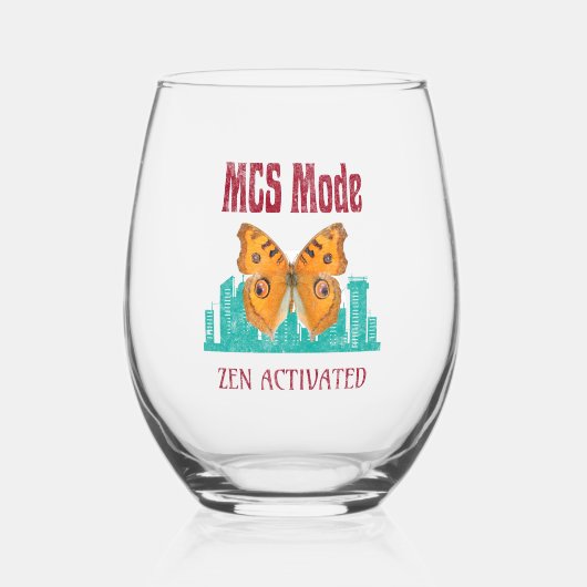 MCS-Modus für das multipler chemischer Empfindlich Weinglas Ohne Stiel (Vorderseite)