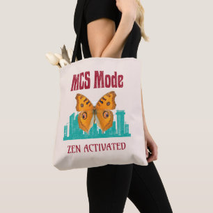 MCS-Modus Zen Aktiviert Schmetterlingsbewusstsein Tasche
