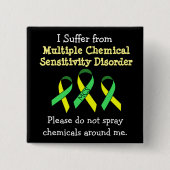 MCS Multipler chemischer Empfindlichkeitsschalter Button (Vorderseite)