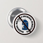 MCS Warnhinweis zu multipler chemischer Empfindlic Button (Vorne & Hinten)