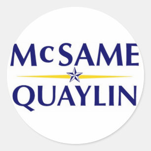 McSame Quaylin Sticker - White