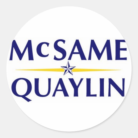 McSame Quaylin Sticker - White (Vorderseite)
