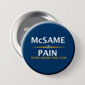 McSame - Schmerz Button (Vorne & Hinten)