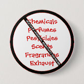 MCSD-Taste für mehrere Chemische Empfindlichkeitss Button (Vorderseite)