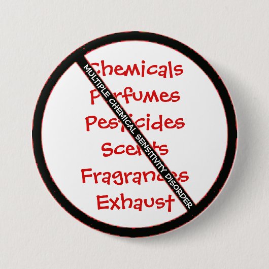 MCSD-Taste für mehrere Chemische Empfindlichkeitss Button (Vorderseite)