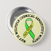 MCSD-Taste für mehrere Chemische Empfindlichkeitss Button (Vorne & Hinten)