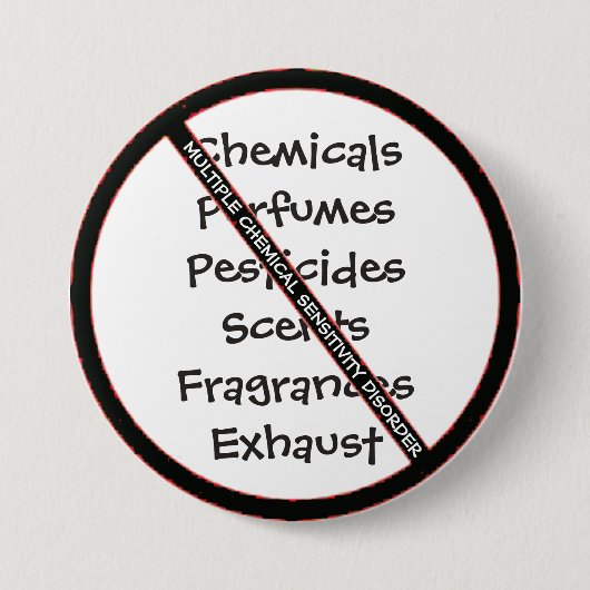 MCSD-Taste für mehrere Chemische Empfindlichkeitss Button (Vorderseite)