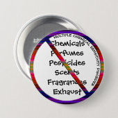 MCSD-Taste für mehrere Chemische Empfindlichkeitss Button (Vorne & Hinten)