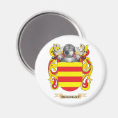McSorley-Wappen (Familienwappen) Magnet (Vorderseite/Rückseite)