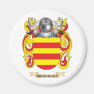 McSorley-Wappen (Familienwappen) Magnet