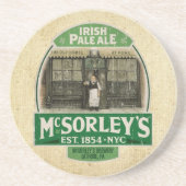 McSorleys Sandstein Untersetzer (Vorne)