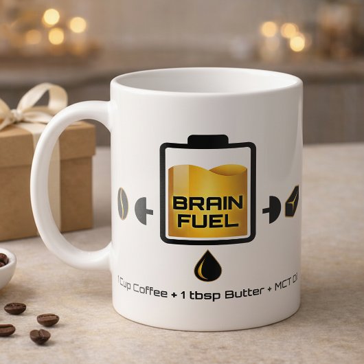 MCT Coffee Butter Recipe Focus Battery Kaffeetasse