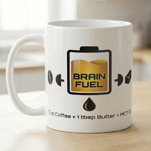 MCT-Kaffee-Butter-Rezept-Fokus-Batterie Kaffeetasse